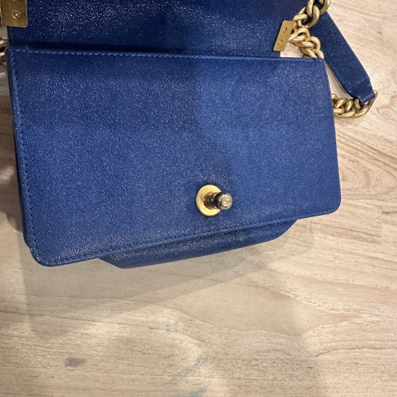 Chanel blue boy bag - Picture 15 of 16